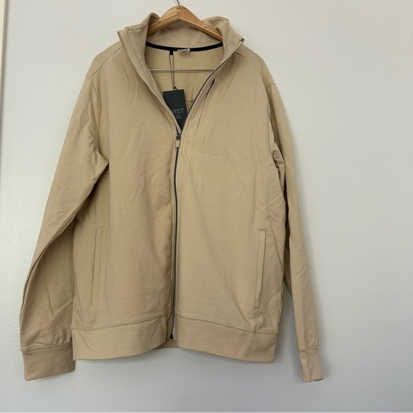 vrst Other - VRST French Terry full zip jacket in stone quarry NWT XL